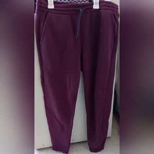 Burgundy Sweatpants